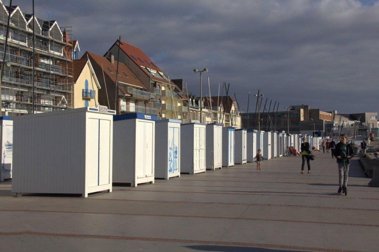 Appartement Wimereux - Opaalkust Met Frontaal Zeezicht 外观 照片